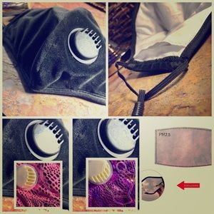 Face Mask Washable w/4 Filters